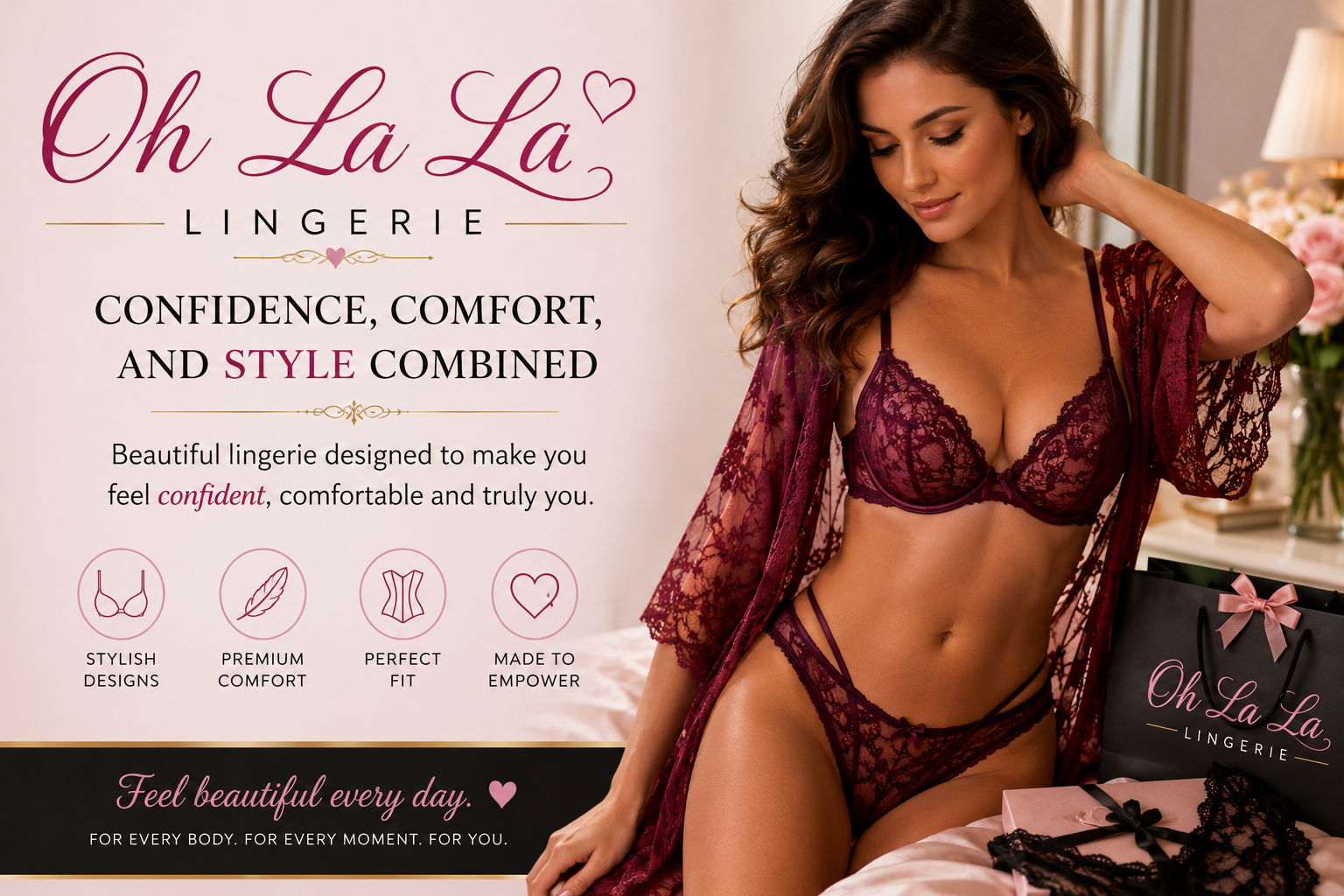 Oh La La Lingerie: Confidence, Comfort, and Style Combined